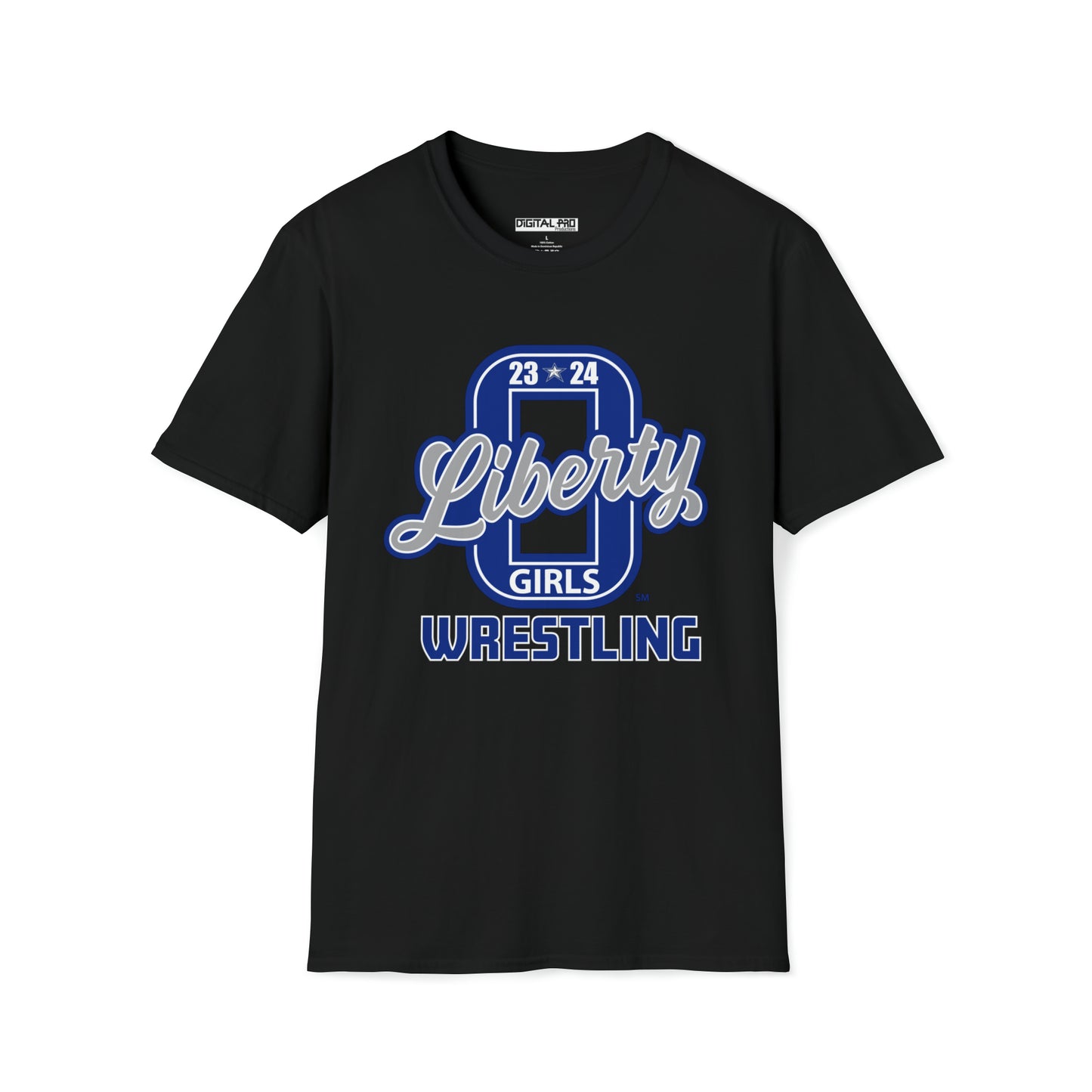 LIBERTY GIRLS WRESTLING Unisex Softstyle T-Shirt