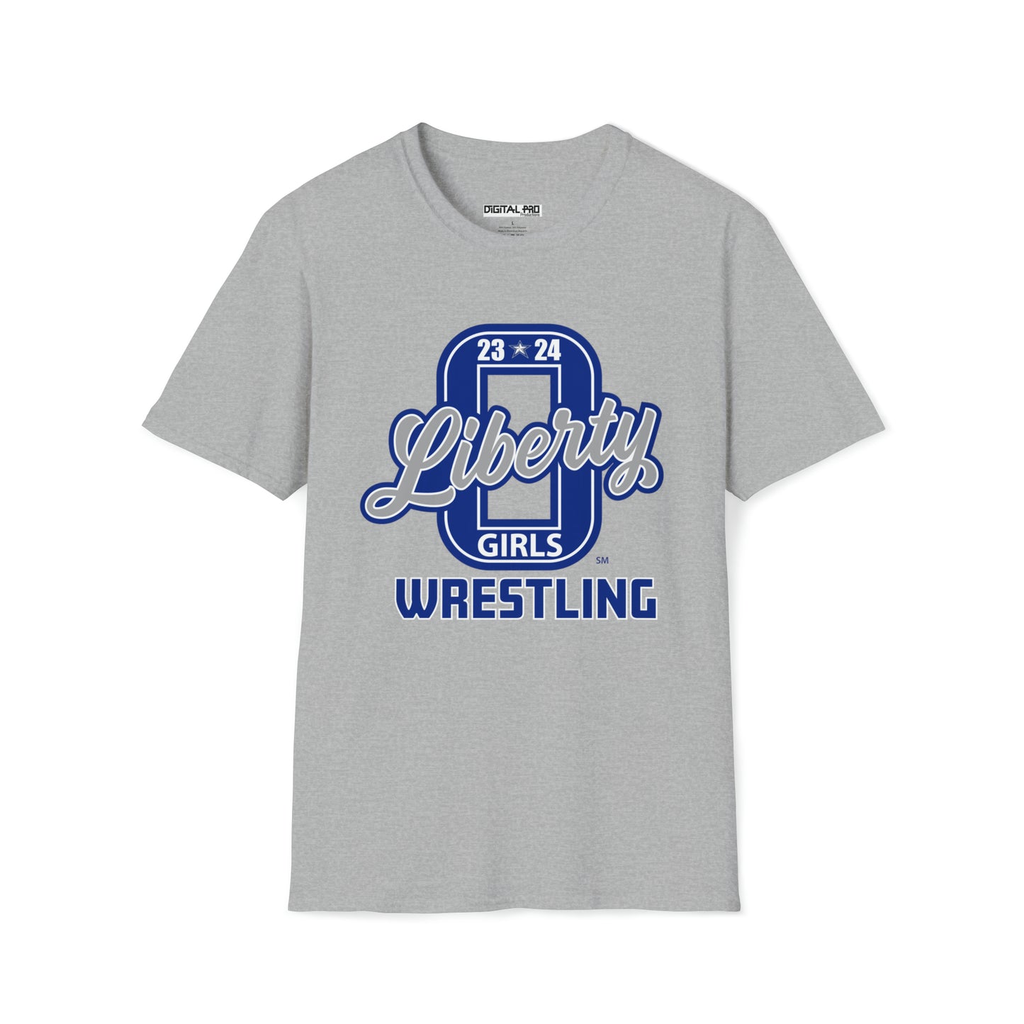 LIBERTY GIRLS WRESTLING Unisex Softstyle T-Shirt