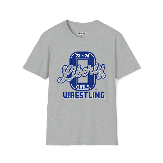 LIBERTY GIRLS WRESTLING Unisex Softstyle T-Shirt