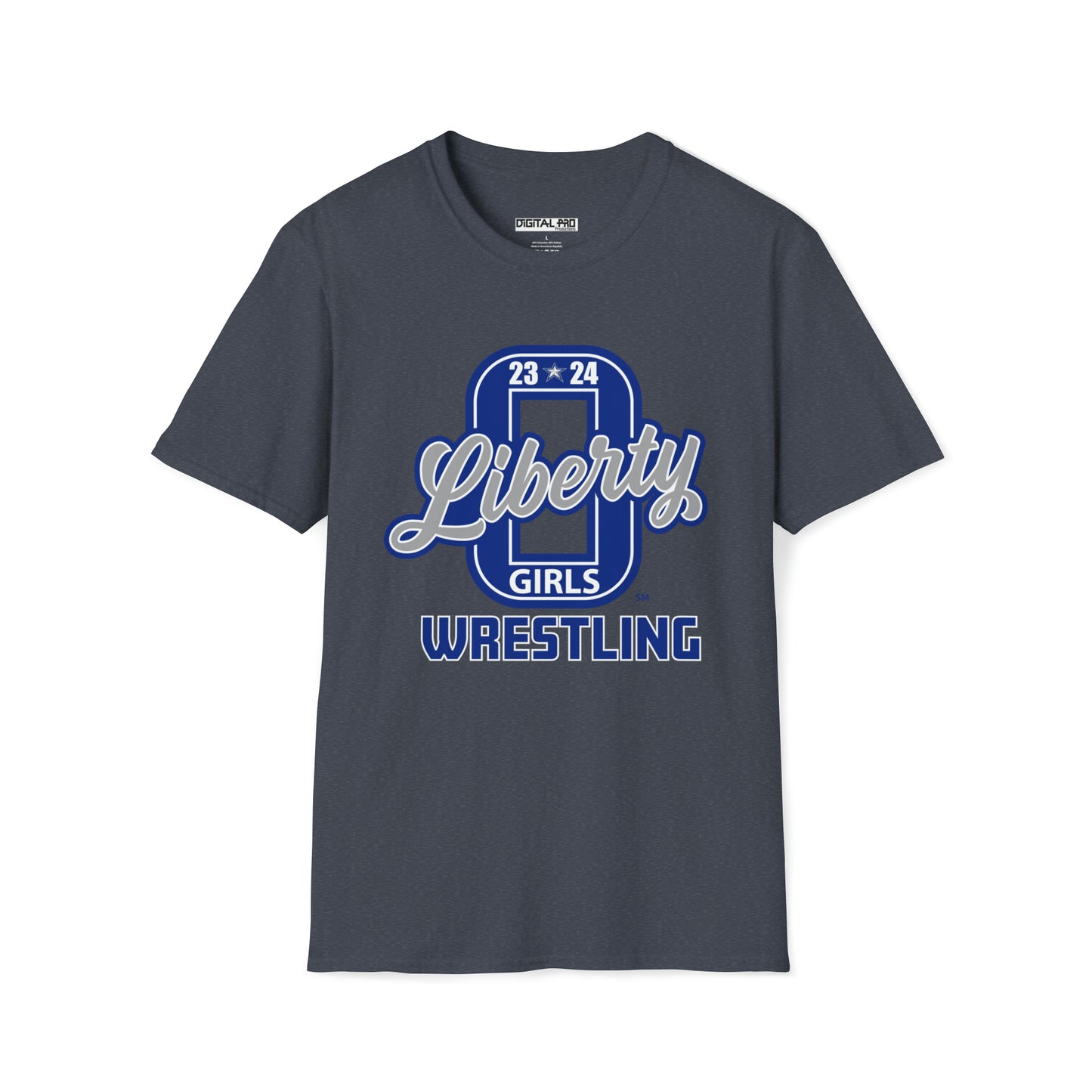 LIBERTY GIRLS WRESTLING Unisex Softstyle T-Shirt
