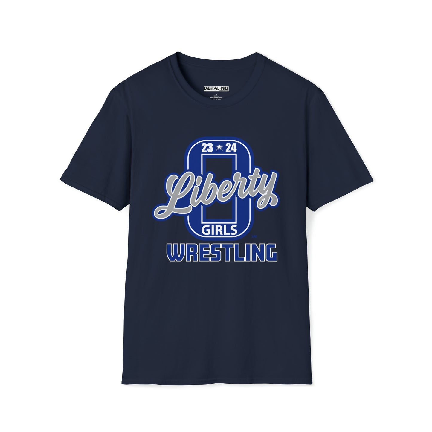 LIBERTY GIRLS WRESTLING Unisex Softstyle T-Shirt