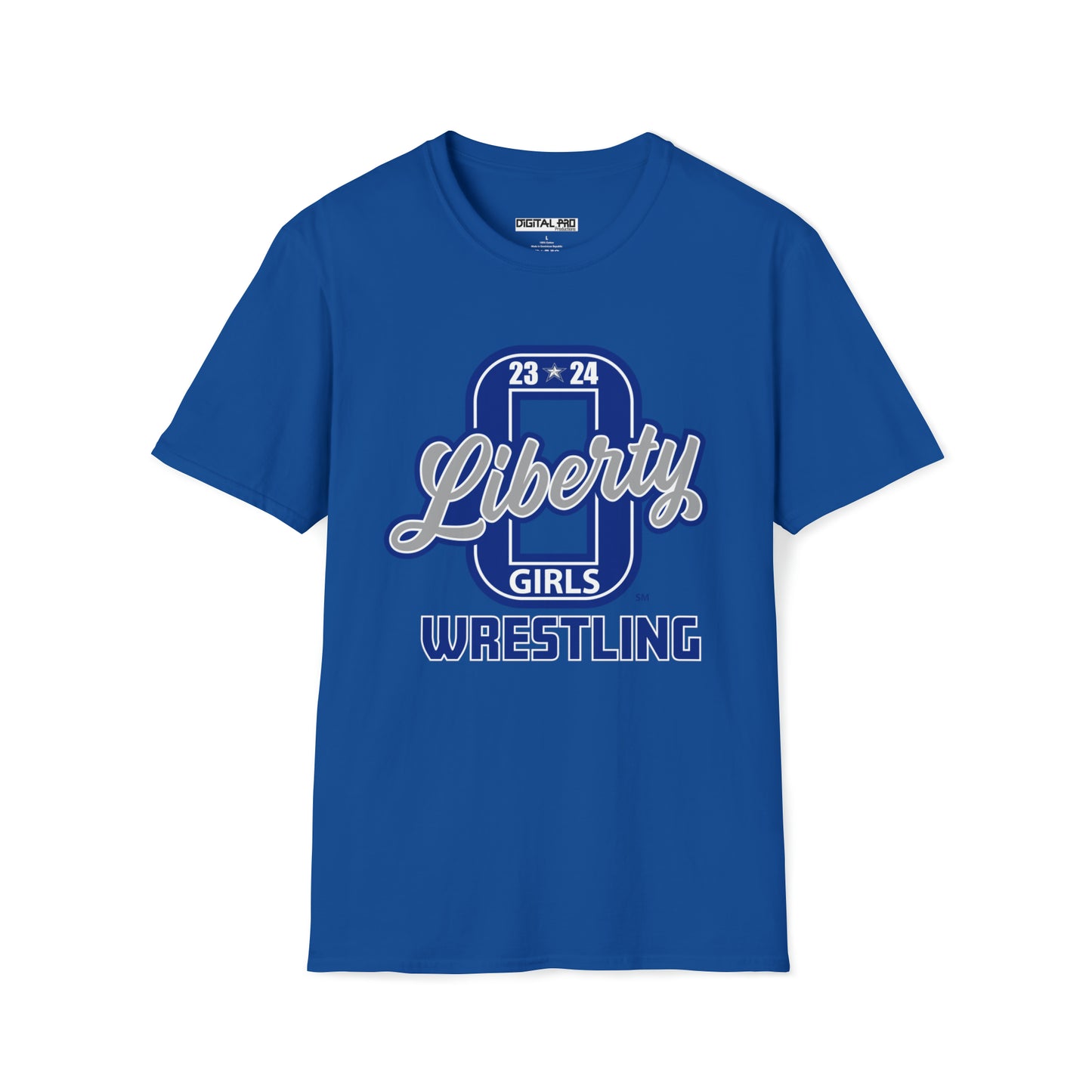 LIBERTY GIRLS WRESTLING Unisex Softstyle T-Shirt