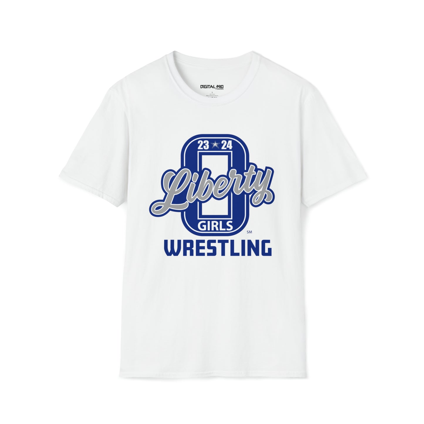 LIBERTY GIRLS WRESTLING Unisex Softstyle T-Shirt